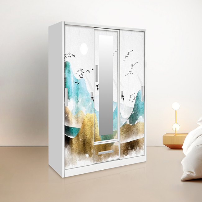 Floor-standing Printed Cabinet+application