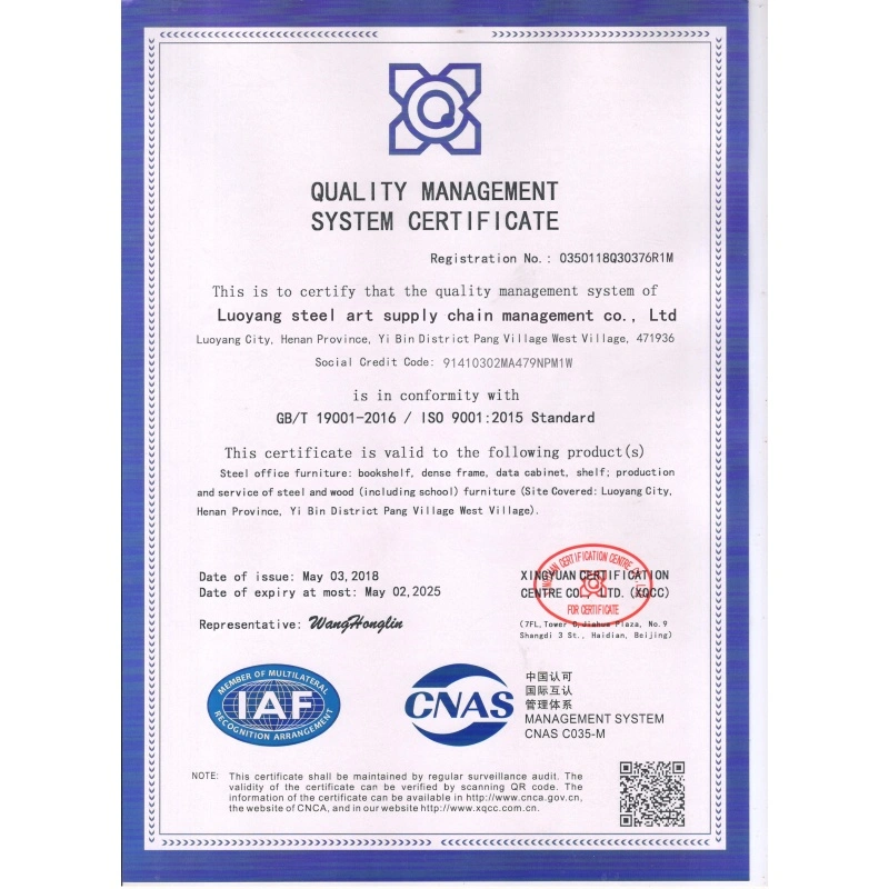 6-Door Steel Cabinet+Certificate