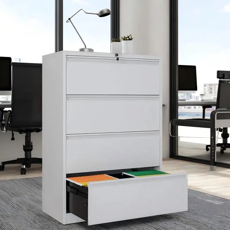 4 Drawer Lateral Steel File Cabinet+Application 4 Drawer Lateral Steel File Cabinet+Application