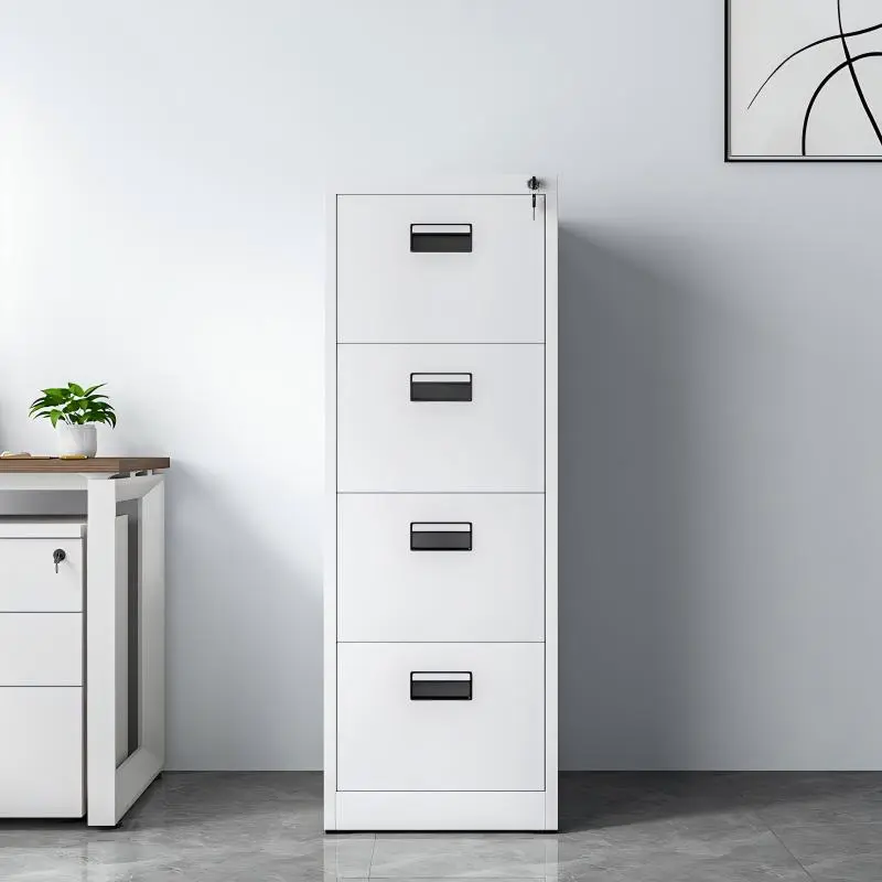  4-Drawer Vertical Steel File Cabinet+Application