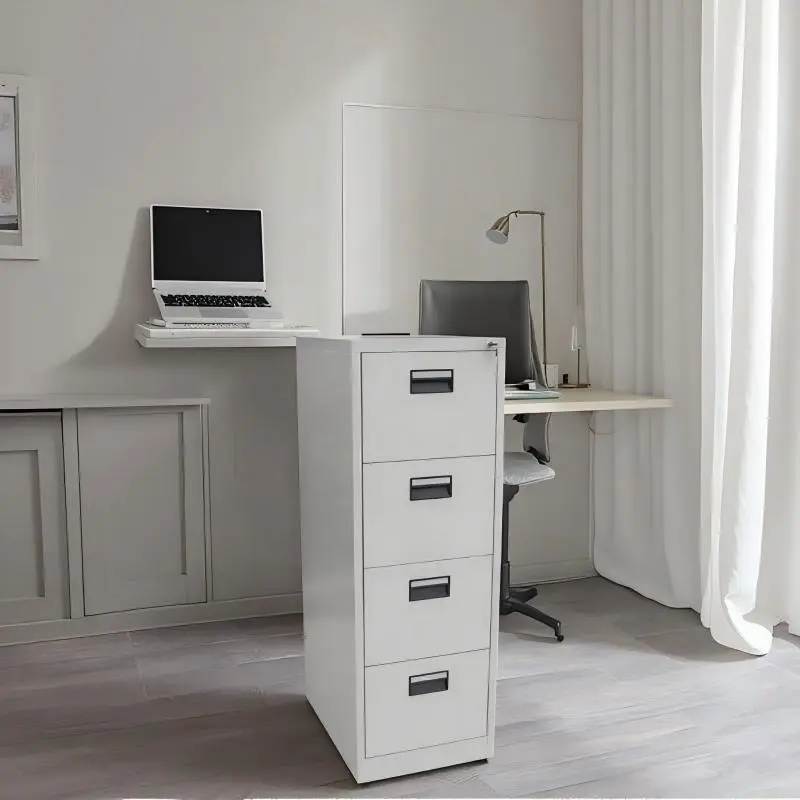  4-Drawer Vertical Steel File Cabinet+Application