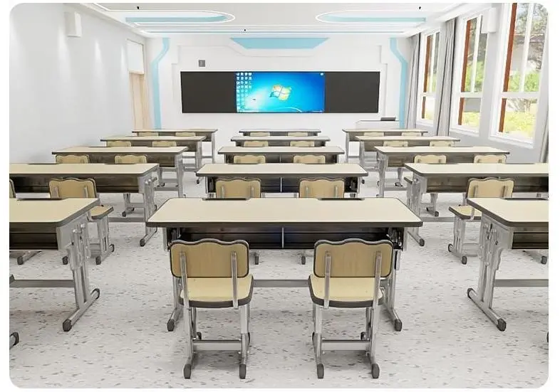 Double Student Desk and Chair Double Student Desk and Chair