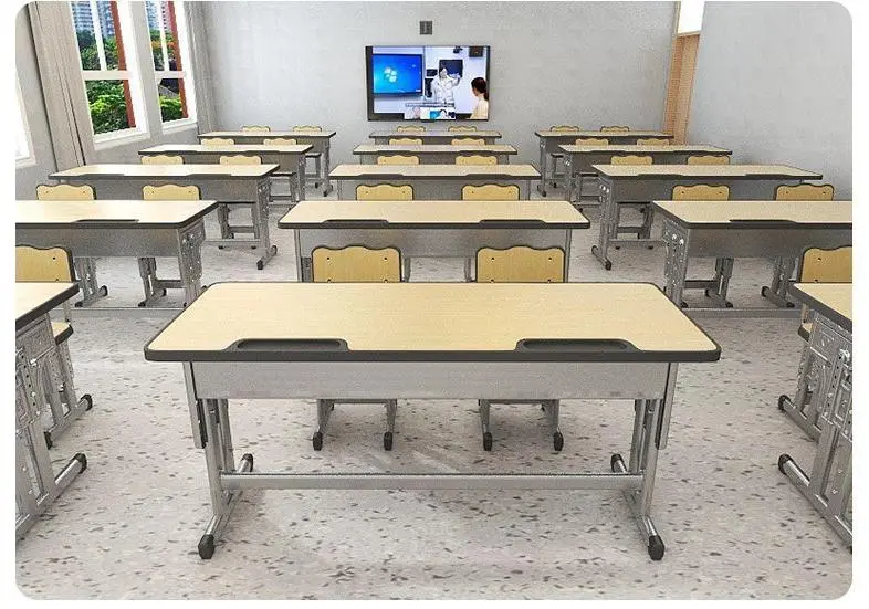 Double Student Desk and Chair Double Student Desk and Chair