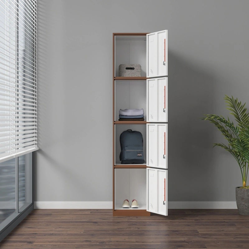 Single column 4 door locker+Application