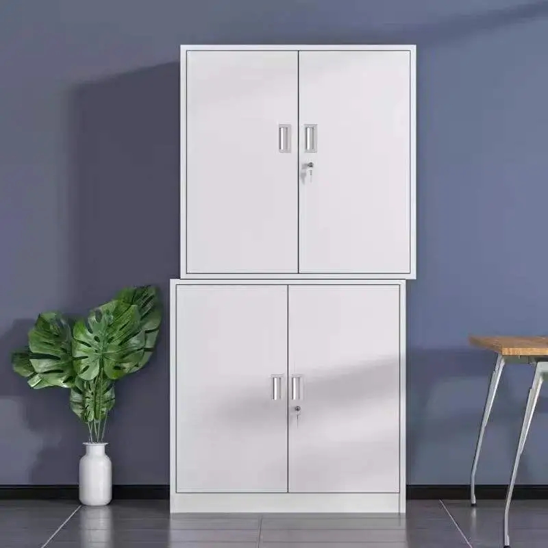Double-Section Four-Door Office Cabinet+Application Double-Section Four-Door Office Cabinet+Application