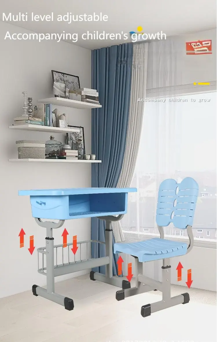 School Desk With Chair Attached