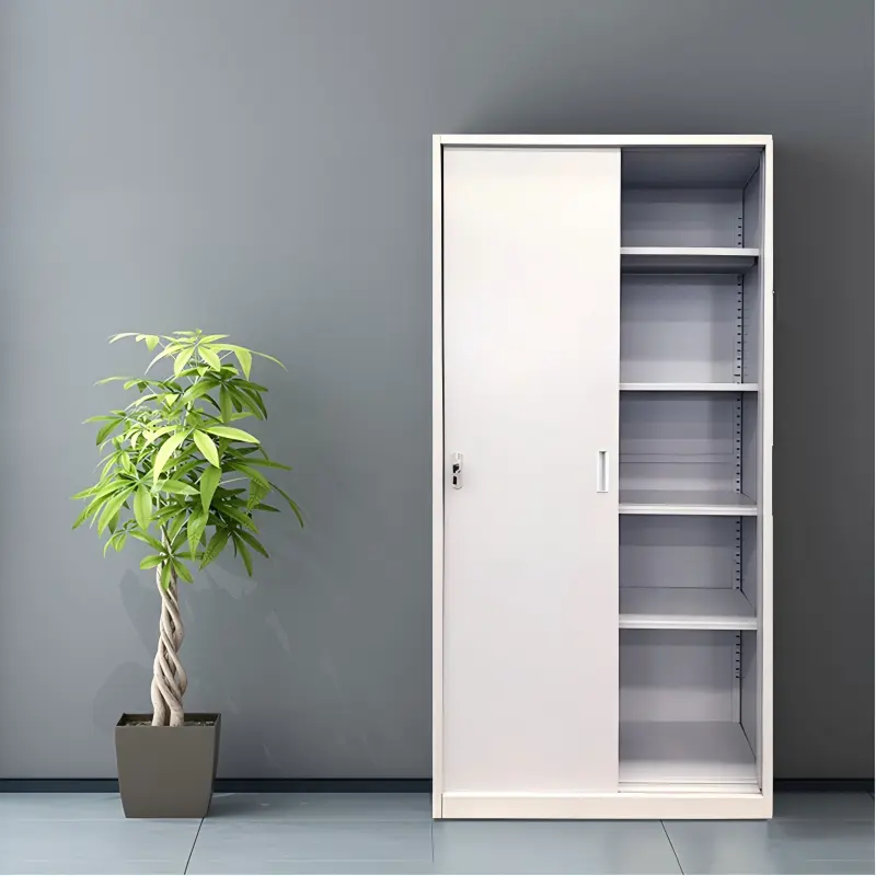 Steel Sliding Door File Cabinet +Appllication