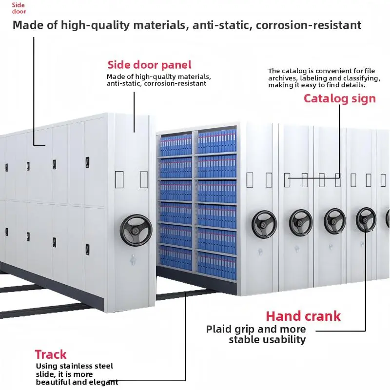 Intelligent Dense Shelving Filing Cabinet+Detail Intelligent Dense Shelving Filing Cabinet+Detail
