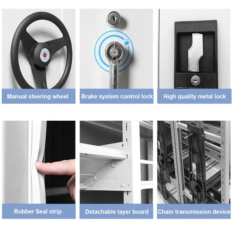 Intelligent Dense Shelving Filing Cabinet+Detail Intelligent Dense Shelving Filing Cabinet+Detail