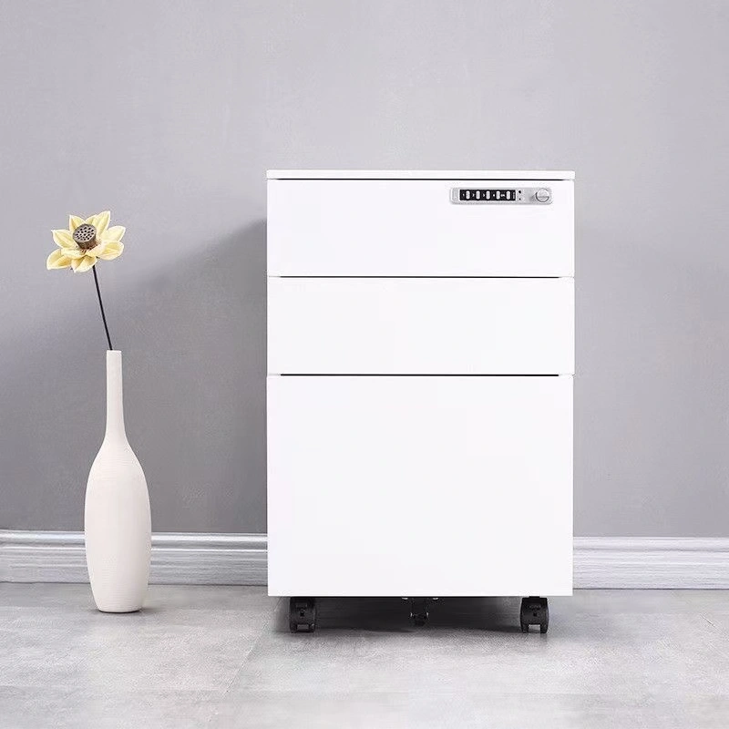 Code Lock 3-Drawer Steel Mobile Cabinet+Application