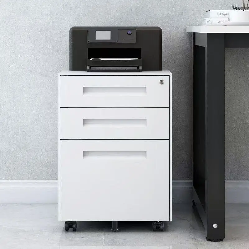 Three drawer filing cabinet with casters+Application Three drawer filing cabinet with casters+Application
