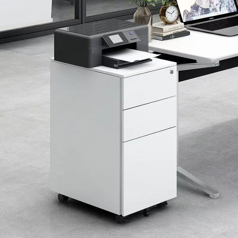 3-Drawer Steel Mobile File Cabinet+Application