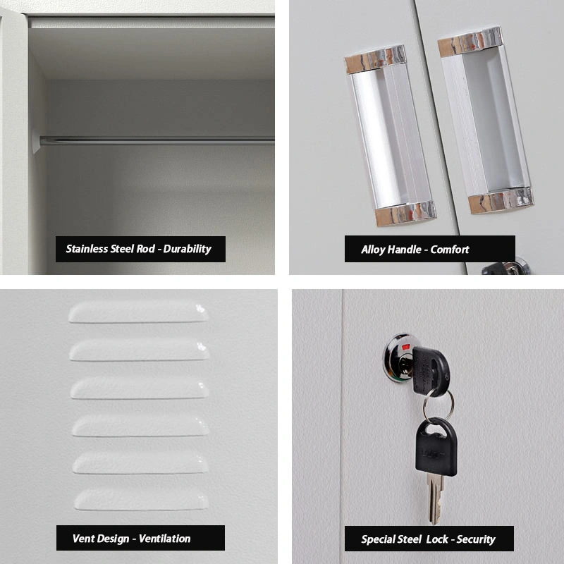 4 Door Steel Locker+Certificate