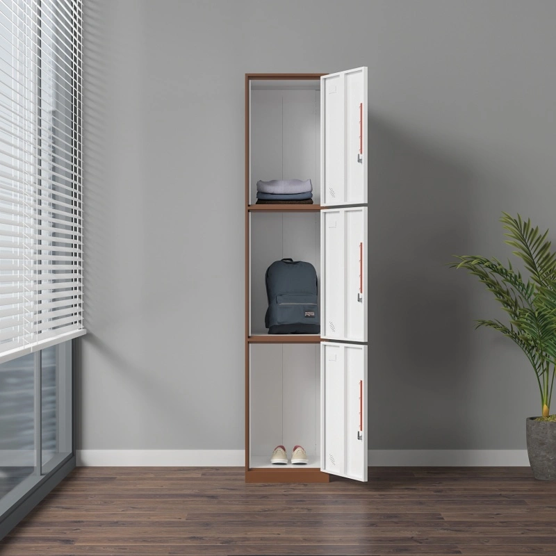 Single 3-Door Foldable Locker+Application