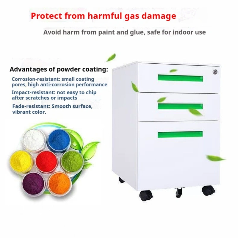 Mobile Two Drawer Cabinet+Detail