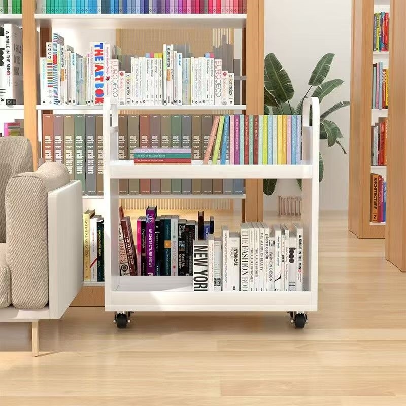 Library Storage Trolley+Application Library Storage Trolley+Application
