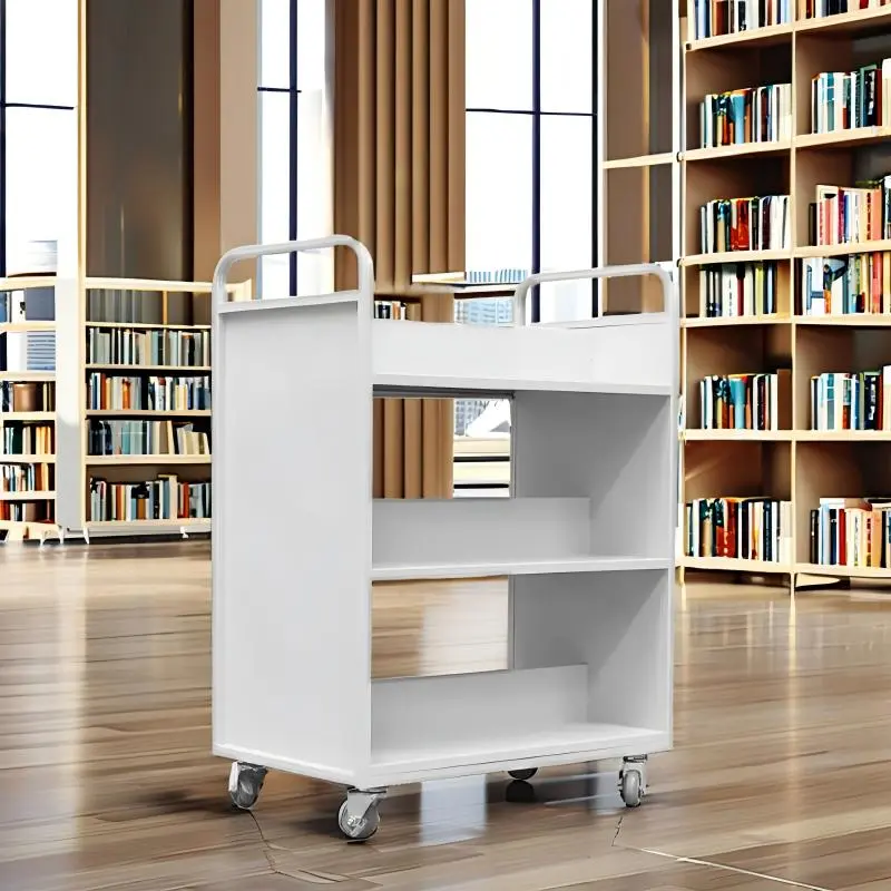 Library Storage Trolley+Application Library Storage Trolley+Application
