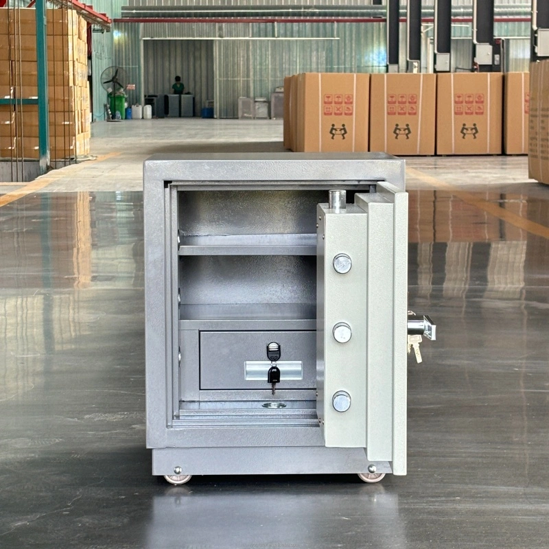 Steel Fireproof Safe Box with 2 Key Lock +Application