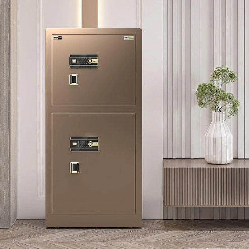 Two-Door Fingerprint Password Safe Cabinet+Application Two-Door Fingerprint Password Safe Cabinet+Application