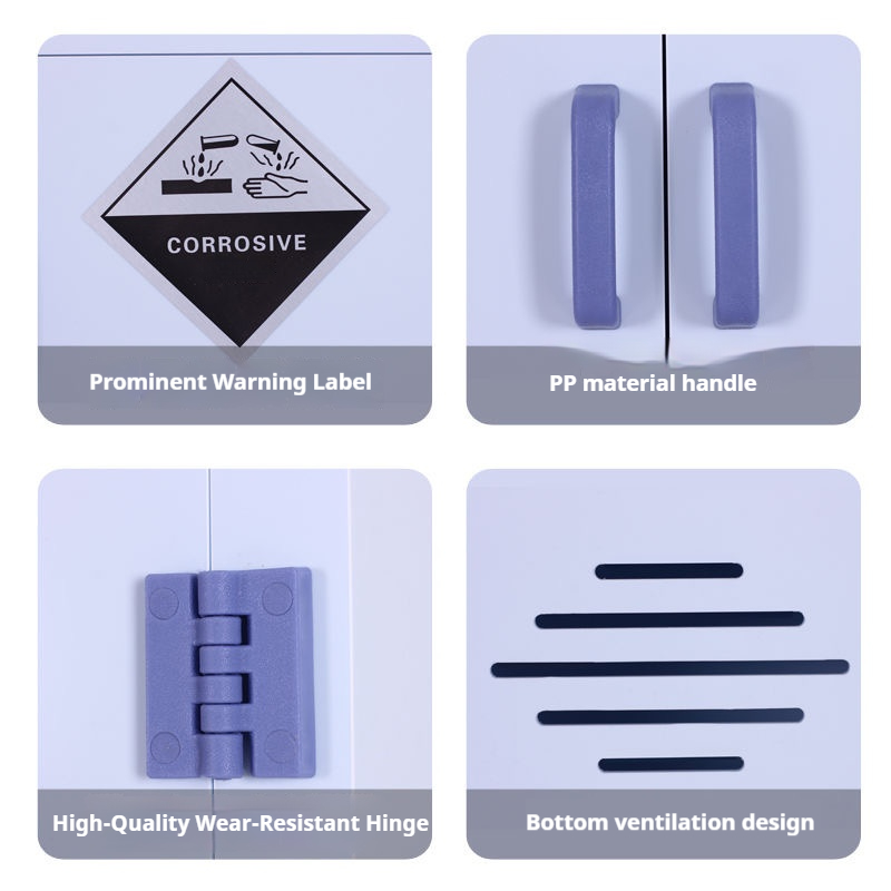 PP Acid and Alkali Drug Storage Cabinet+Detail