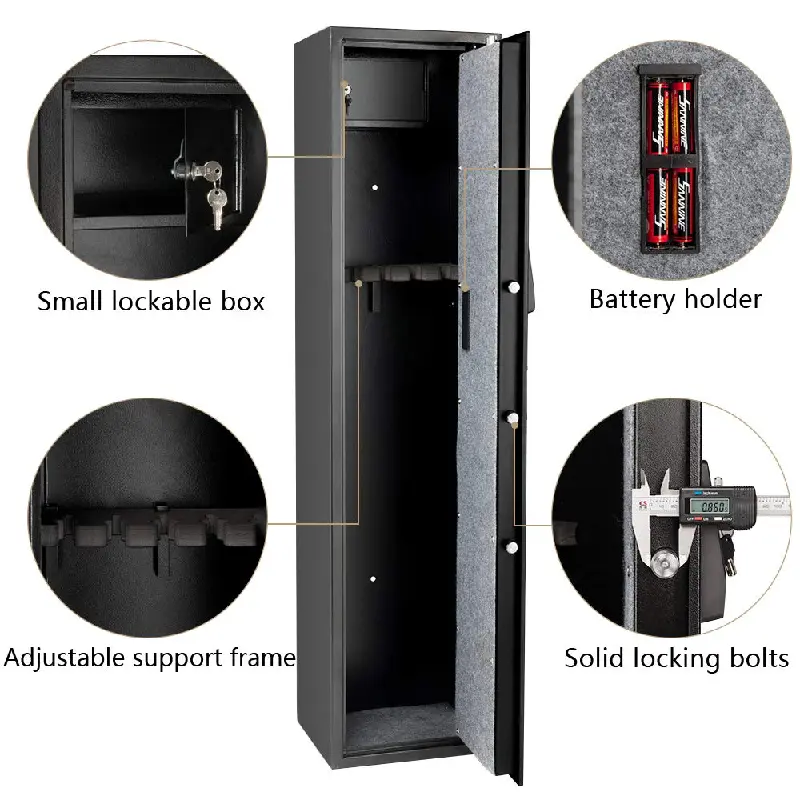 Mechanical Lock Gun Safe Cabinet+Detail Mechanical Lock Gun Safe Cabinet+Detail