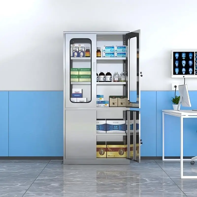 Medical Medicine Instrument Cabinet+Application
