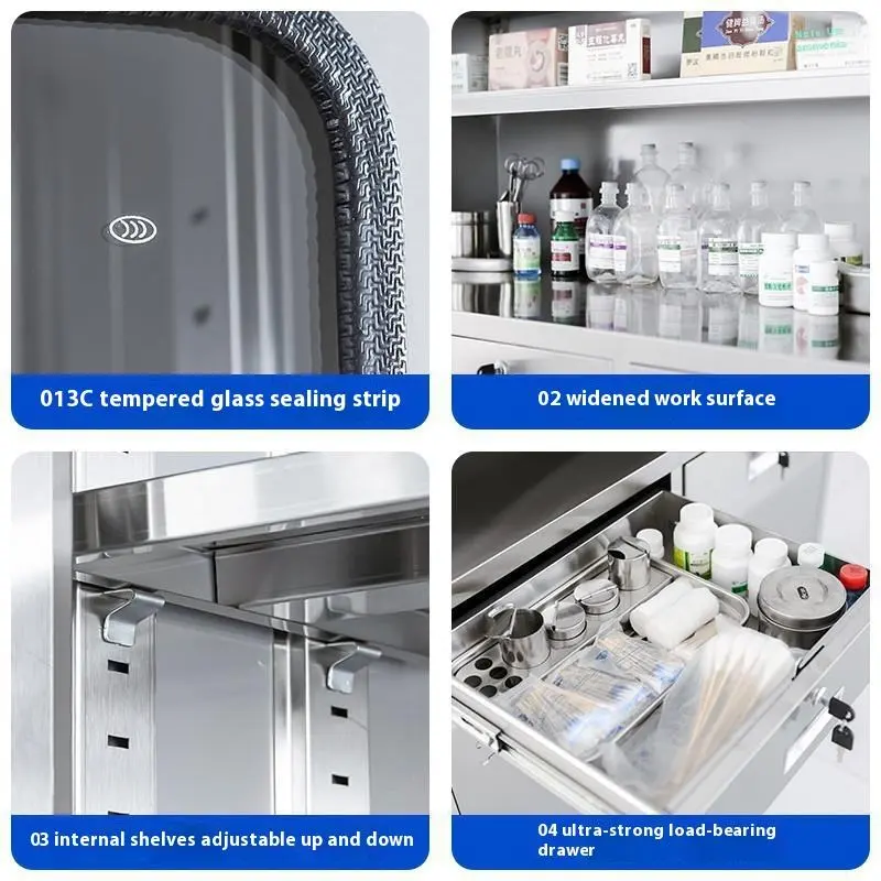 4-Door Medicine Cabinets+Detail