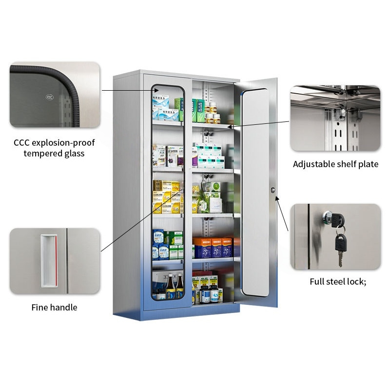 Medical Storage Cabinets+Detail