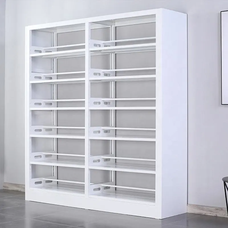 Double-Sided Steel Book Shelves+Application