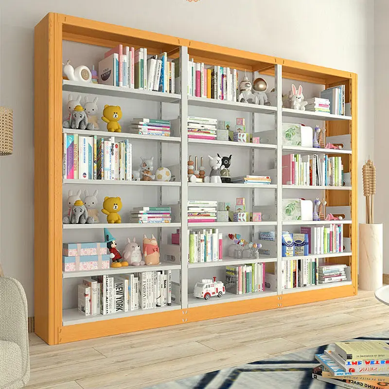 Double Sided Library Bookshelves+Application