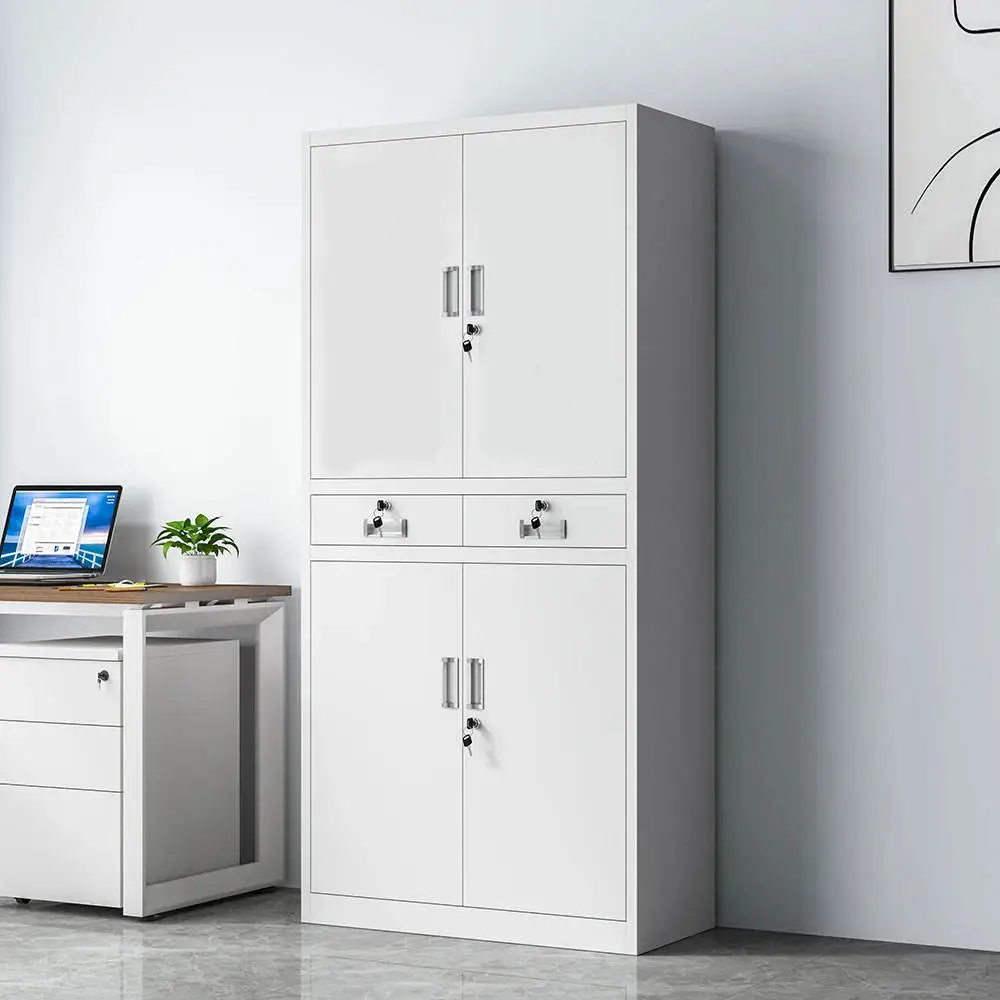 Steel-Door File Cabinets with Two Middle Drawer+production