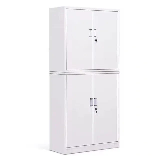 Double-Section Four-Door Office Cabinet