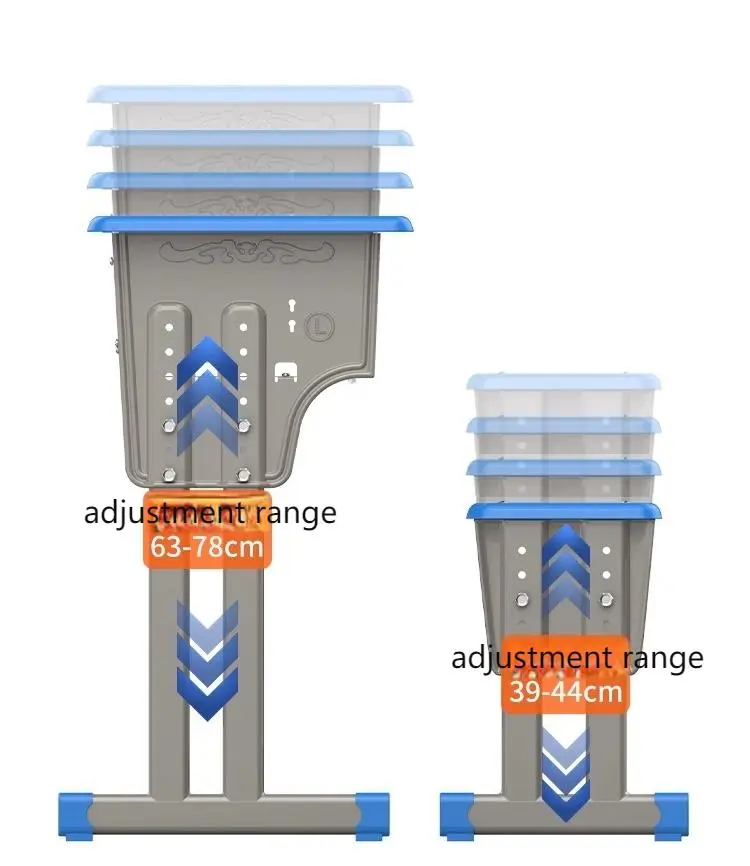 student writing table chairs+detail