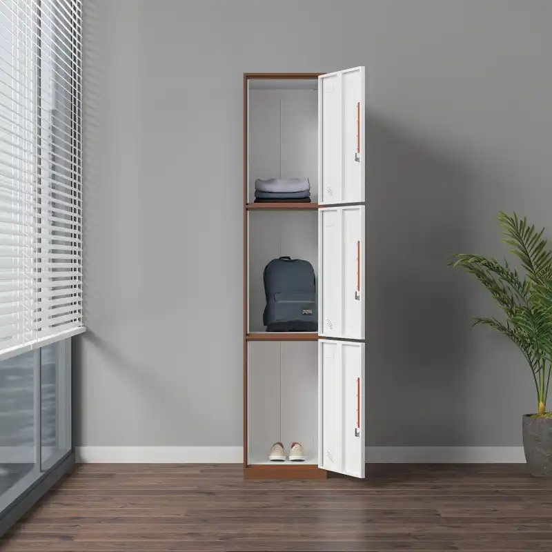 Single 3 Door Foldable Locker+Product