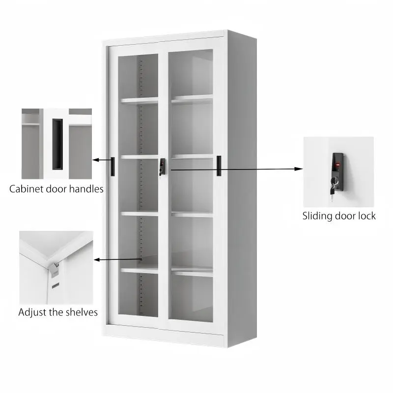 Sliding Glass Door Filing Cabinets+Pruduct