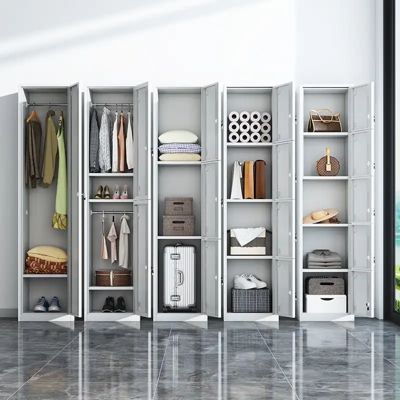 Single Column 4-door Steel Locker+Factory Single Column 4-door Steel Locker+Factory