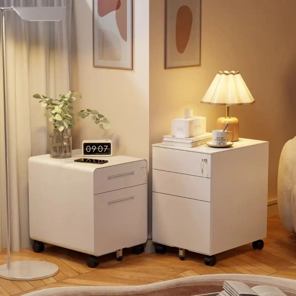 2 Drawer Steel Mobile Pedestal Cabinet+Product