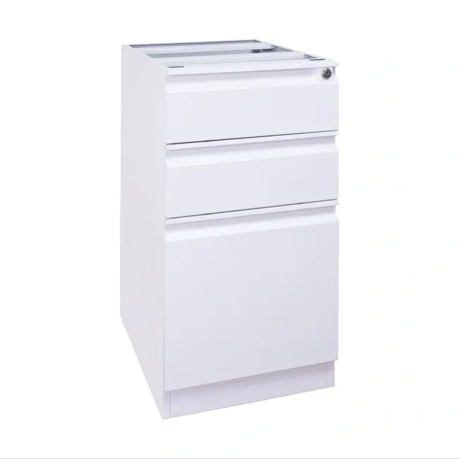 3 Drawers Fixed Pedestal Storage File Cabinet+Product