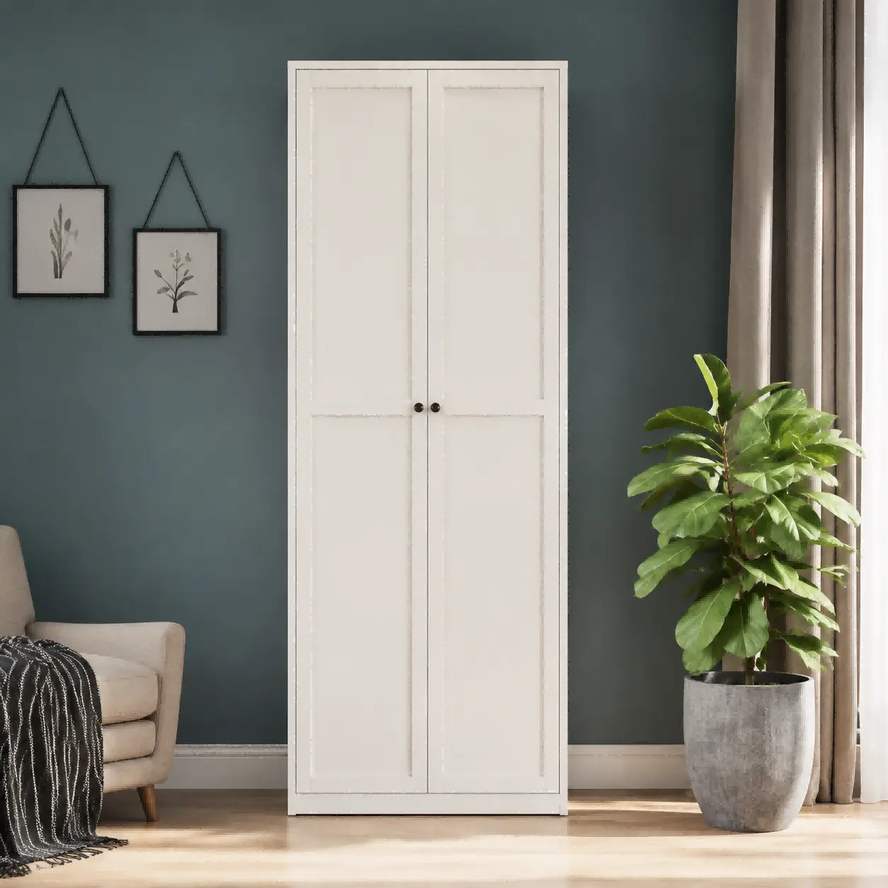 Tall Double-door Steel Cabinet