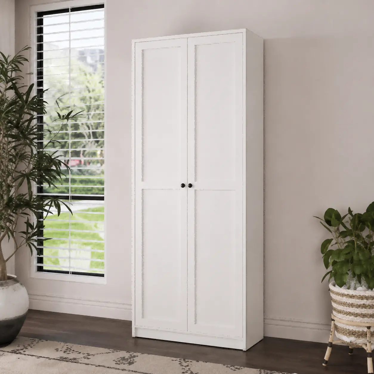 Tall Double-door Steel Cabinet