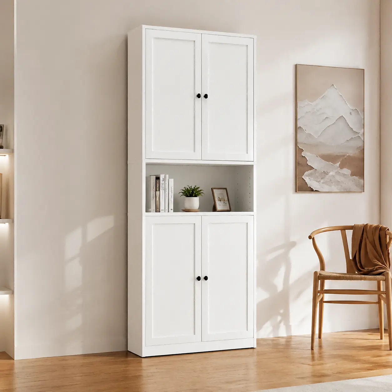 Double Solid Door Tall Steel Cabinet Double Solid Door Tall Steel Cabinet