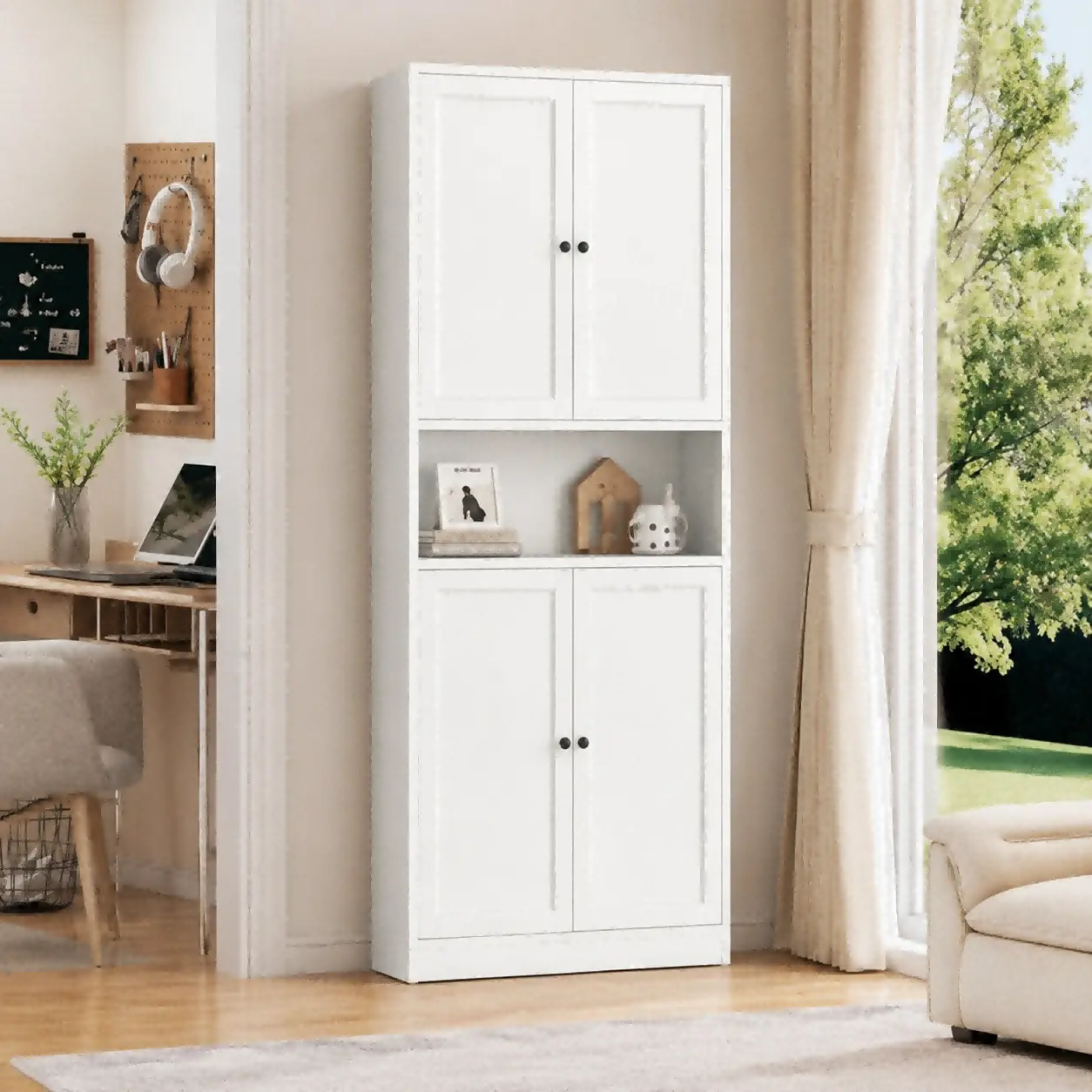 Double Solid Door Tall Steel Cabinet Double Solid Door Tall Steel Cabinet