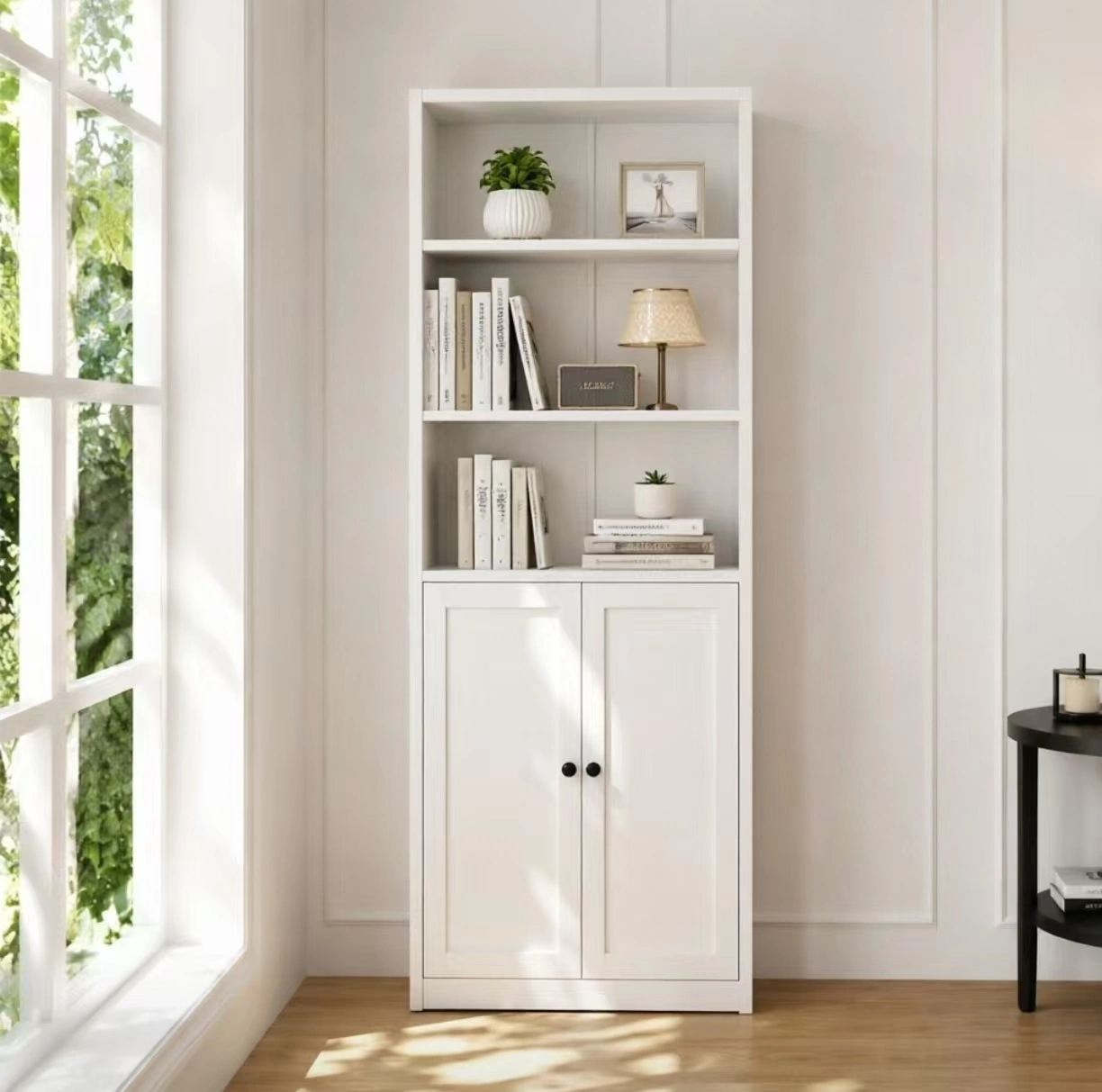 Double Door Storage Bookcase Double Door Storage Bookcase