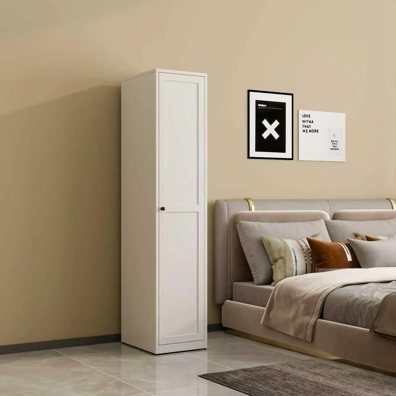 Narrow Frame Steel Door Bookcase Narrow Frame Steel Door Bookcase