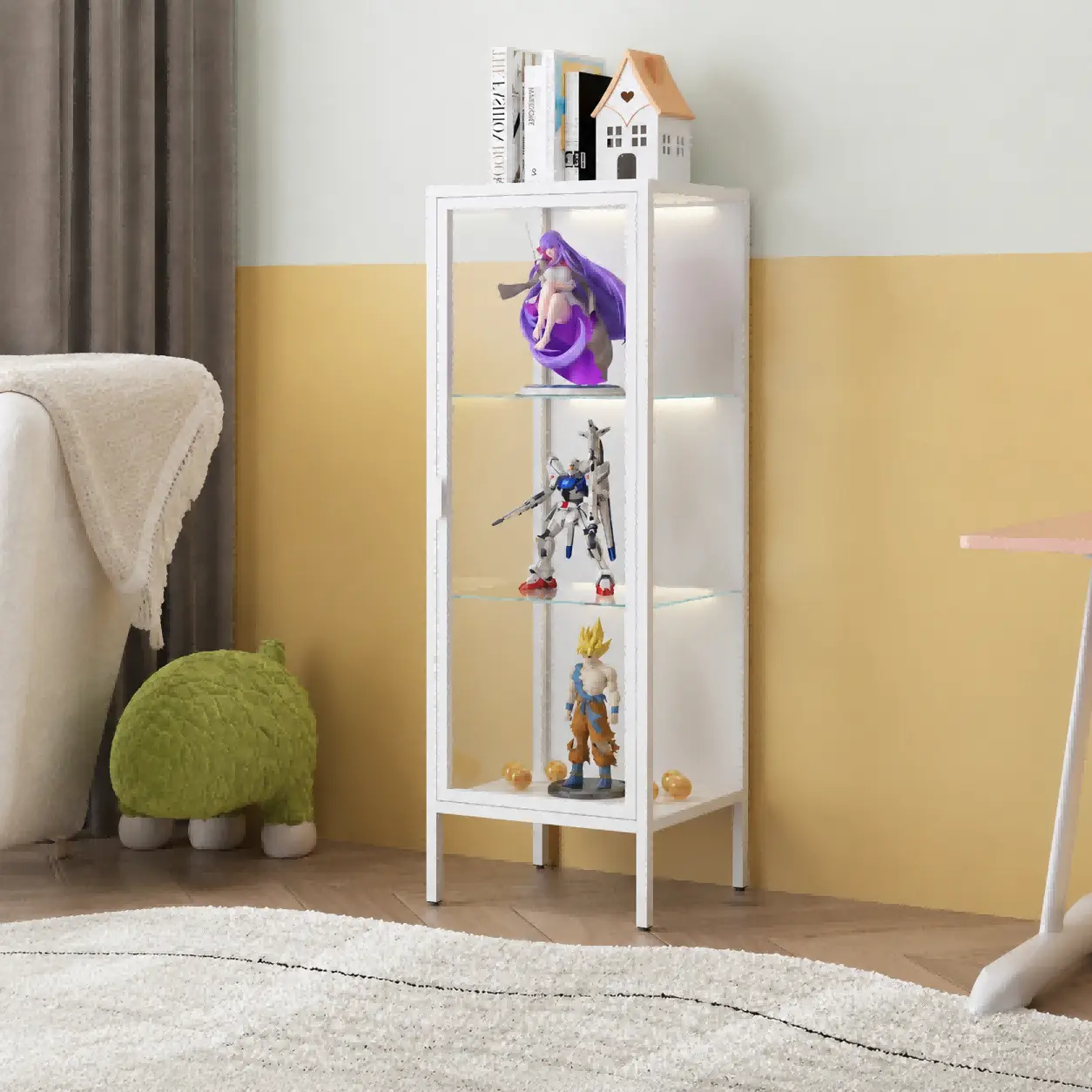 Single Door Glass Display Cabinet Single Door Glass Display Cabinet