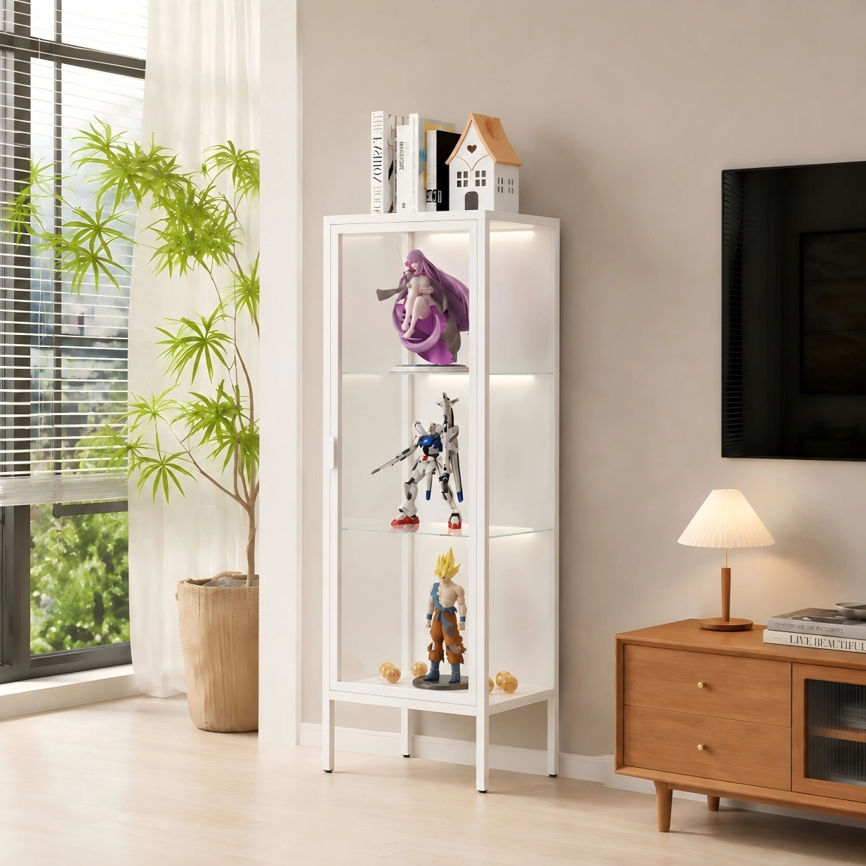 Single Door Glass Display Cabinet Single Door Glass Display Cabinet