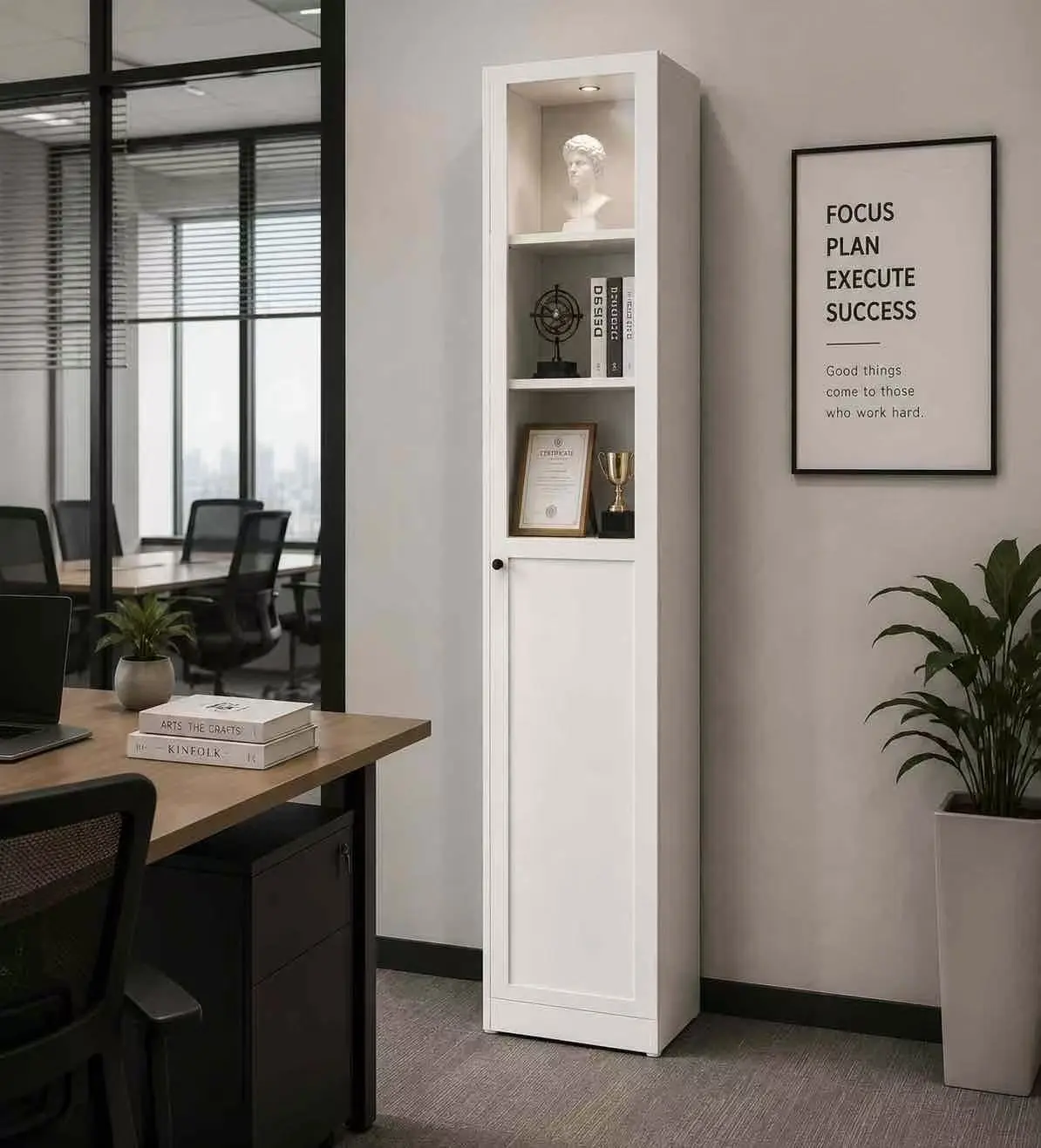 Office scene illustration Office scene illustration
